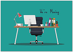 Select a verse or write your own. Office Space Greeting Card D9060D-Y